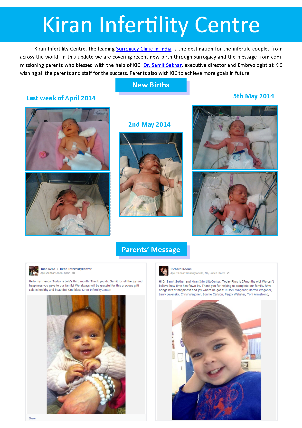 surrogacy births