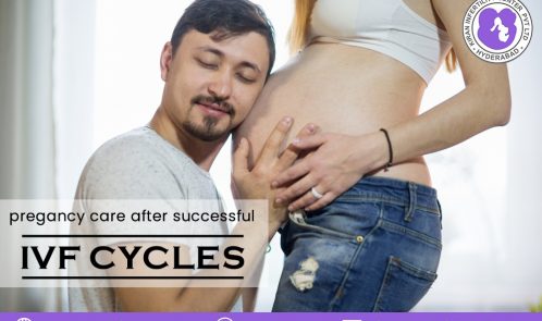 Pregnancy care after successful IVF cycles