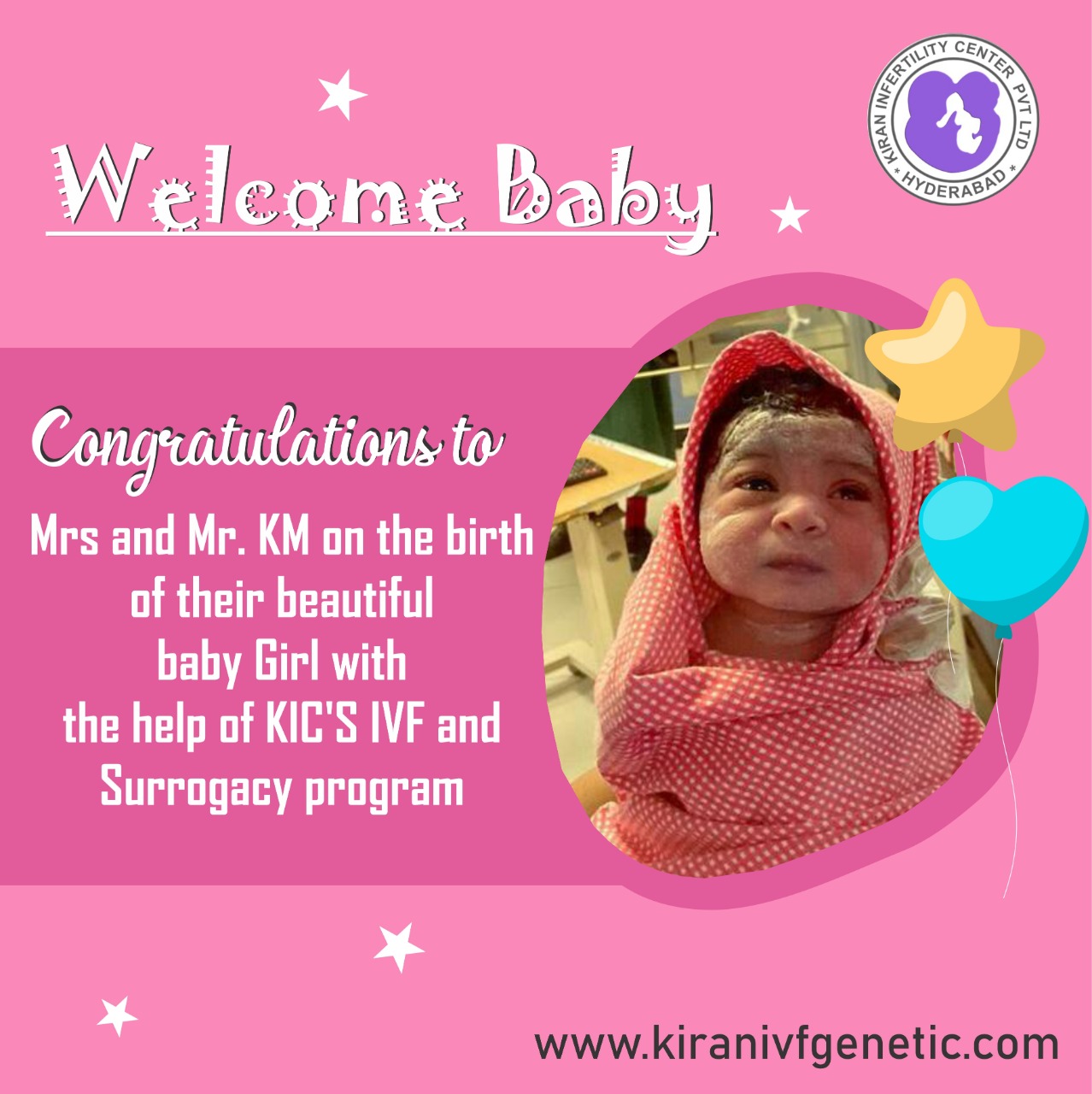 Congratulations to Mrs and Mr. KM