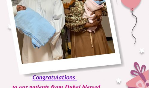 Dubai blessed with Twins