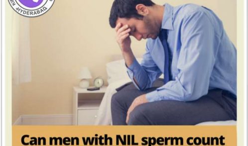 Can men with NIL sperm count become a father?