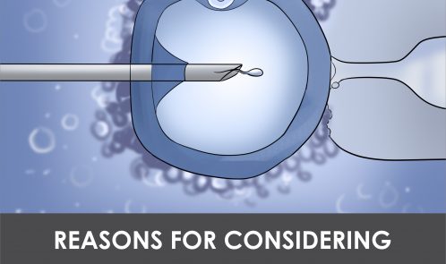 Reasons for considering ICSI (intracytoplasmic sperm)