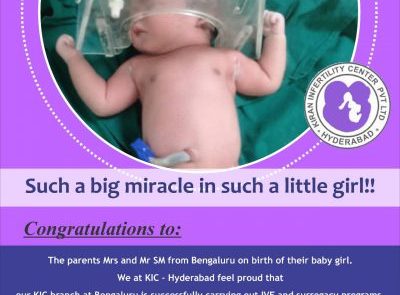 Such a big miracle in such a little girl!!