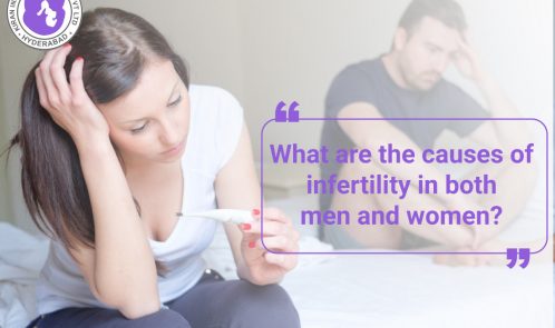 What are the causes of infertility in both men and women