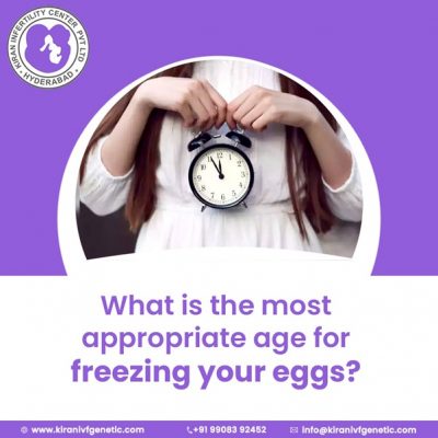 What is the most appropriate age for freezing your eggs