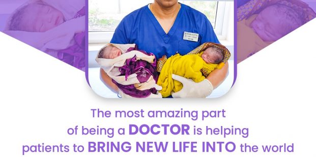 “The most amazing part of being a doctor is helping patients to bring new life into the world and see them grow from embryos to fetus and finally to babies”