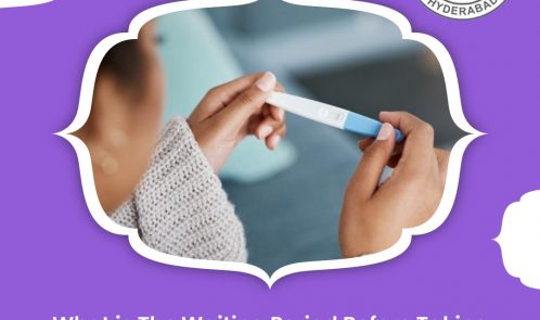 What is the waiting period before taking a post-transfer pregnancy test