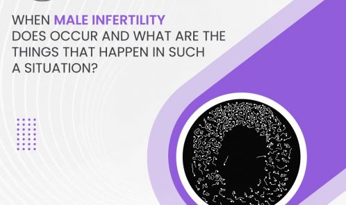 When male infertility does occur and what are the things that happen in such a situation?