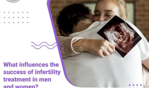 What influences the success of infertility treatment in men and women?